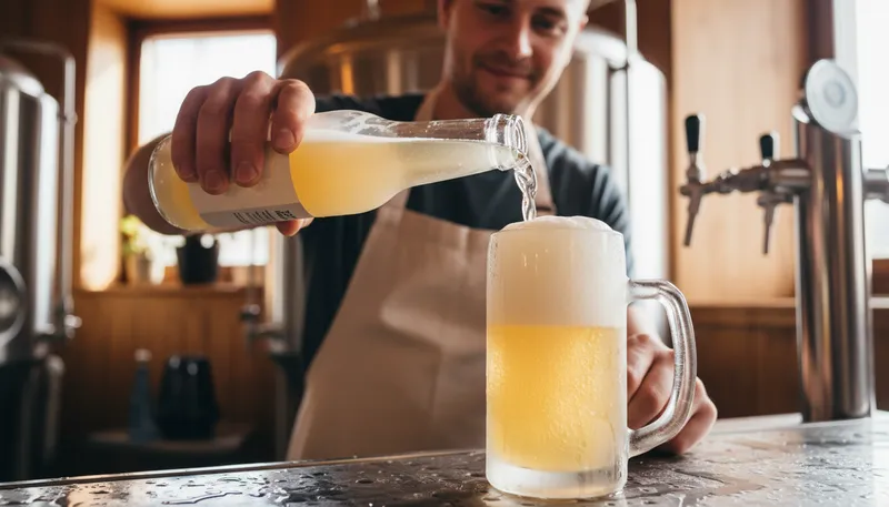 Illustration of german virgin: A term describing a specific type of beer.