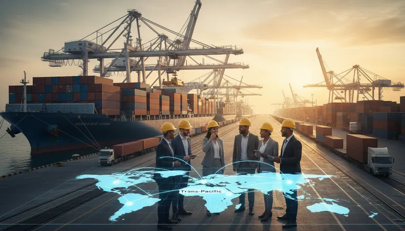 Illustration of tpp: a trade agreement involving multiple countries