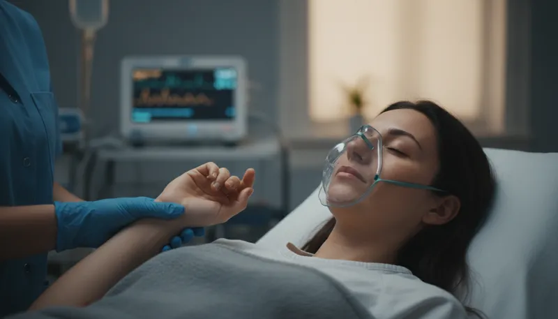 Illustration of anaesthetic: A substance that induces insensitivity to pain.