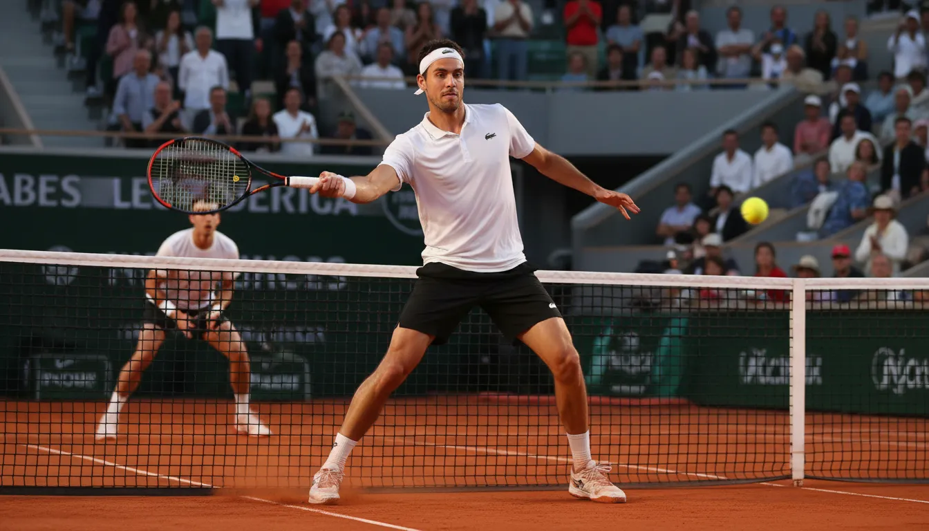 “backhand” kelimesinin çizimi: a racket stroke made with the back of the hand