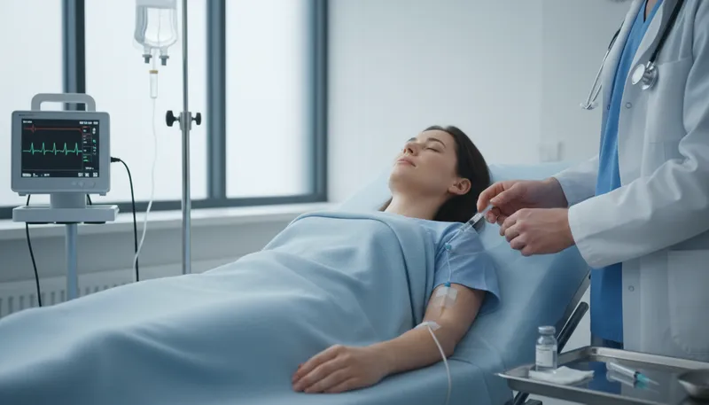 Illustration of ketamine: A medication often used as an anesthetic.