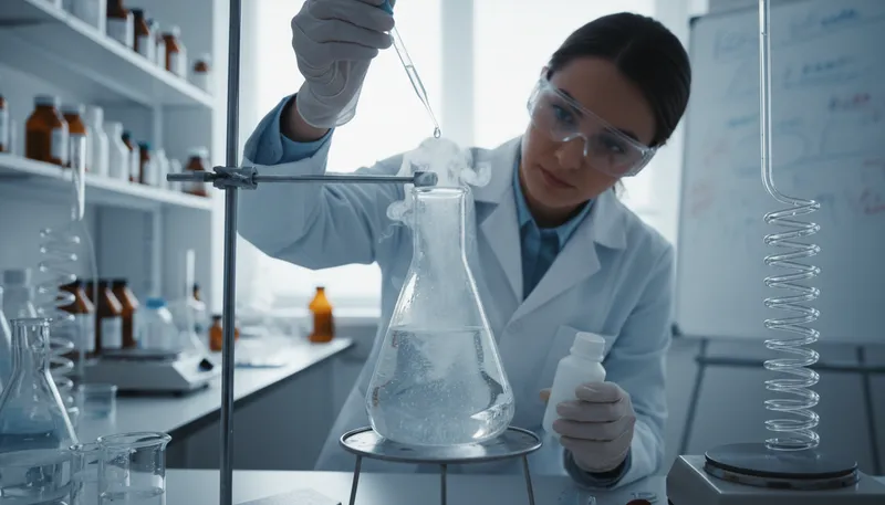 Illustration of acetyl: A chemical group derived from acetic acid.