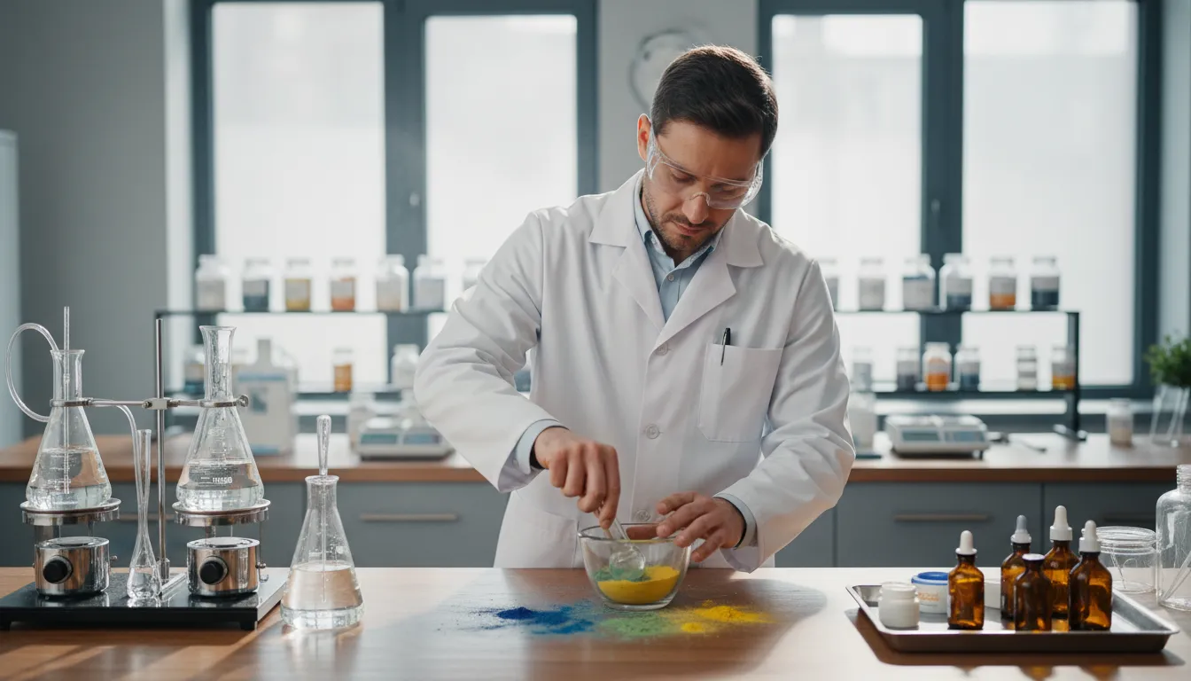ภาพประกอบของ compound: to combine or mix
