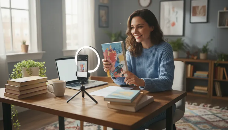 Illustration of plug: promote or advertise a product.