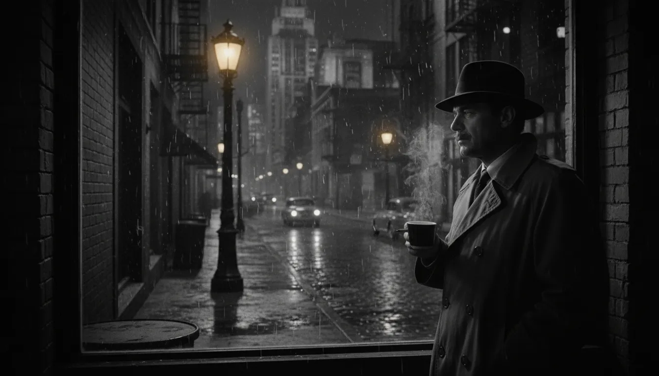 Illustration de noir : a genre featuring dark themes and moral ambiguity.