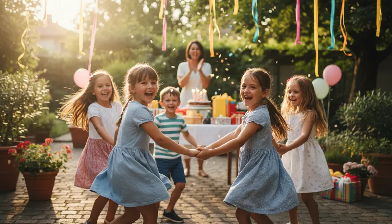 Illustration of joyful: Full of happiness and joy.