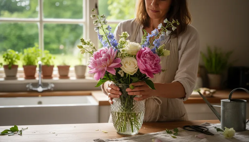 Illustration of arrange: Put things in a specific order or position.