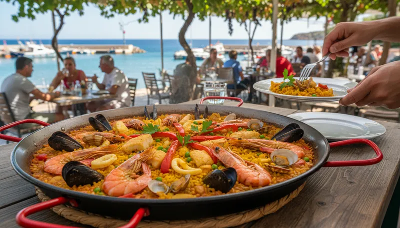 Illustration of speciality: distinctive dish of a particular place
