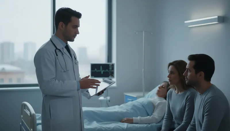 Illustration of clinically: in a cold or unemotional manner