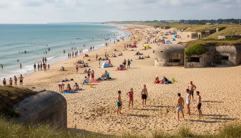 Illustration of normandy: a region in France known for its history.