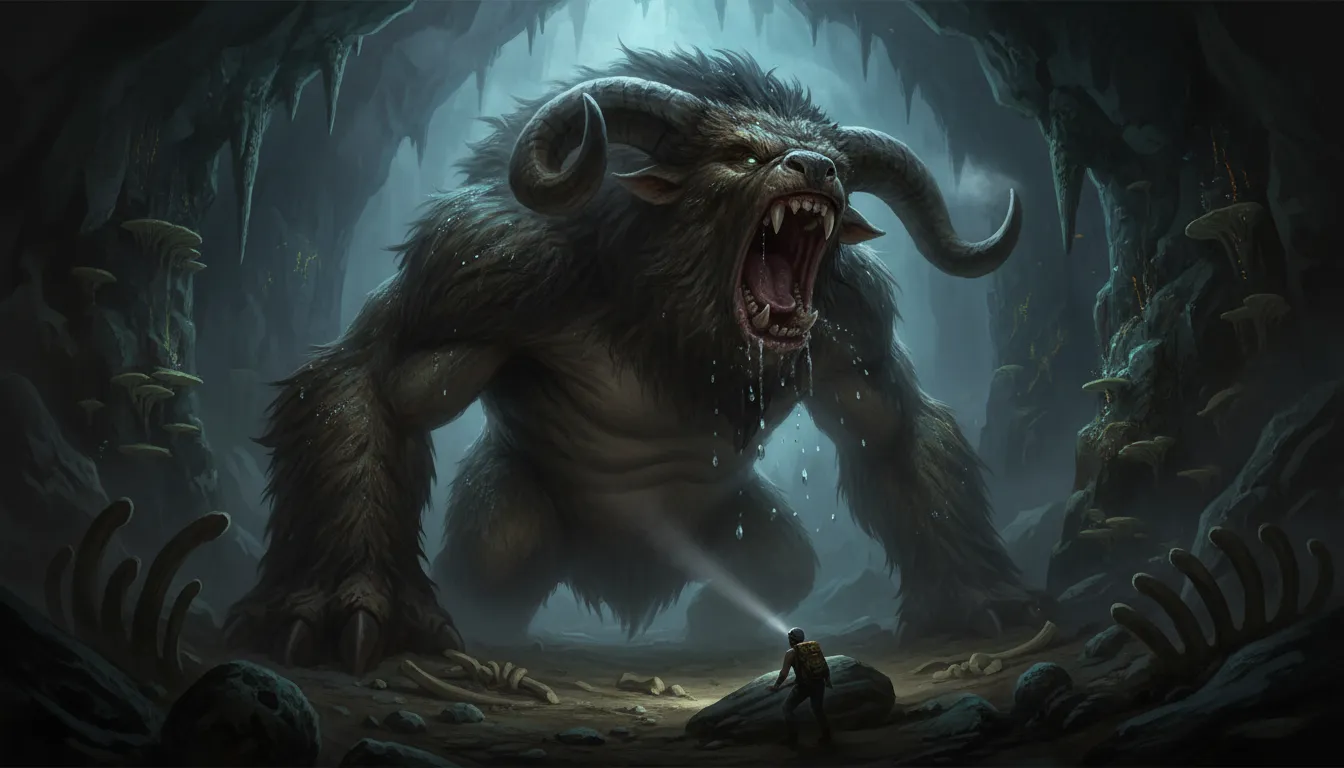 Illustrazione di behemoth: A huge or monstrous creature.