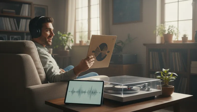 Illustration of remastered: Improved audio or video quality of a work.