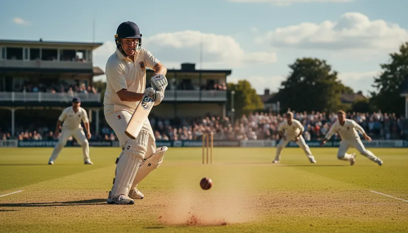 Illustration of bradman: A legendary Australian cricket player.
