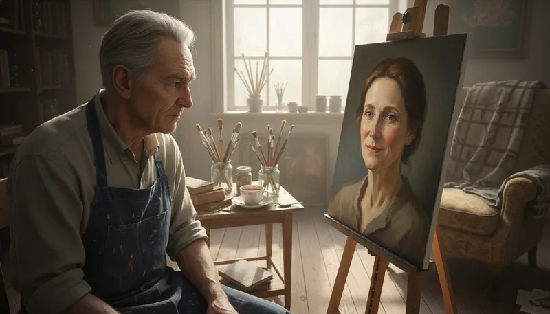 Illustration of portraiture: The art of creating portraits.