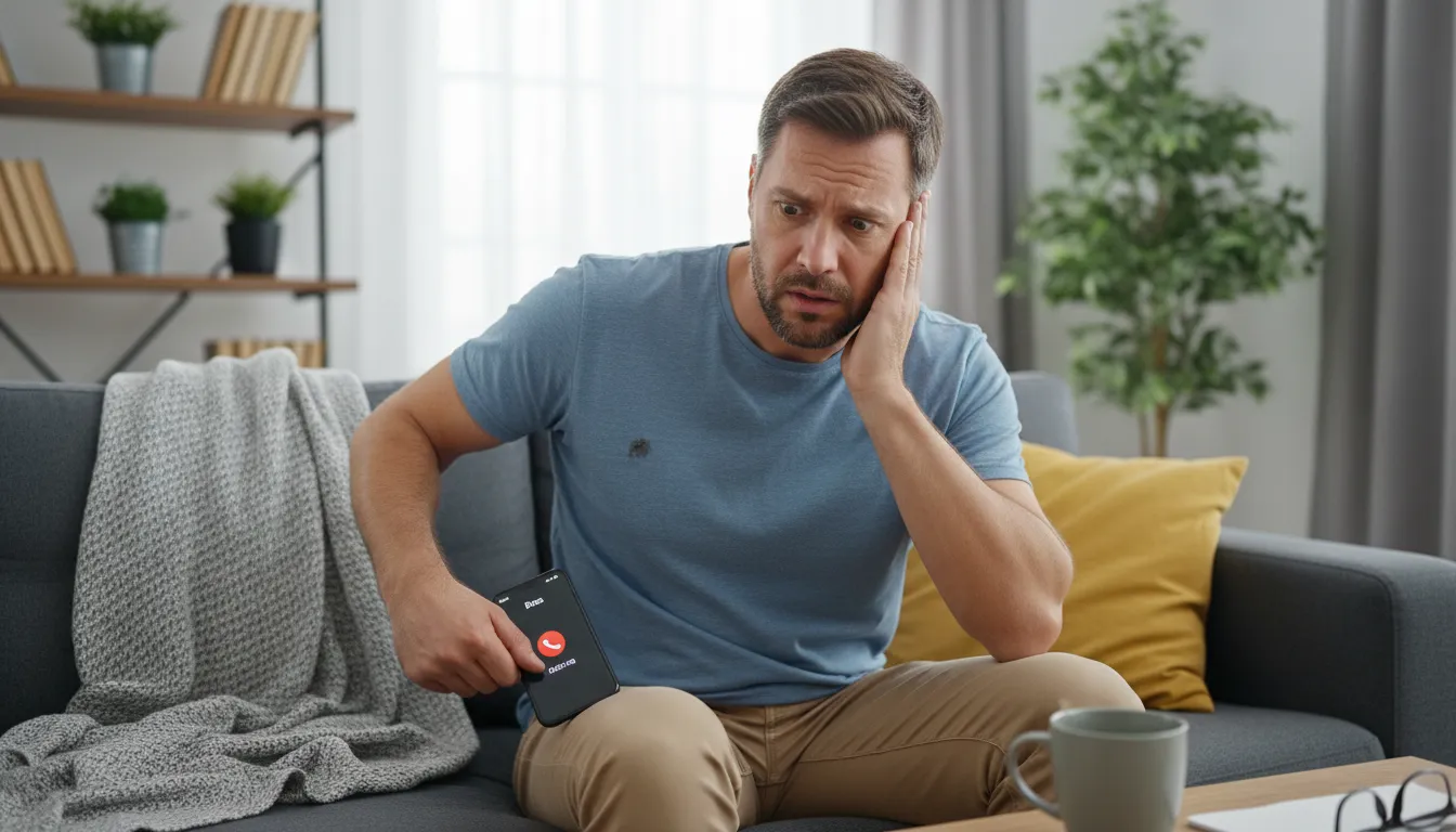 Иллюстрация pocket dial: To accidentally call someone with a phone.