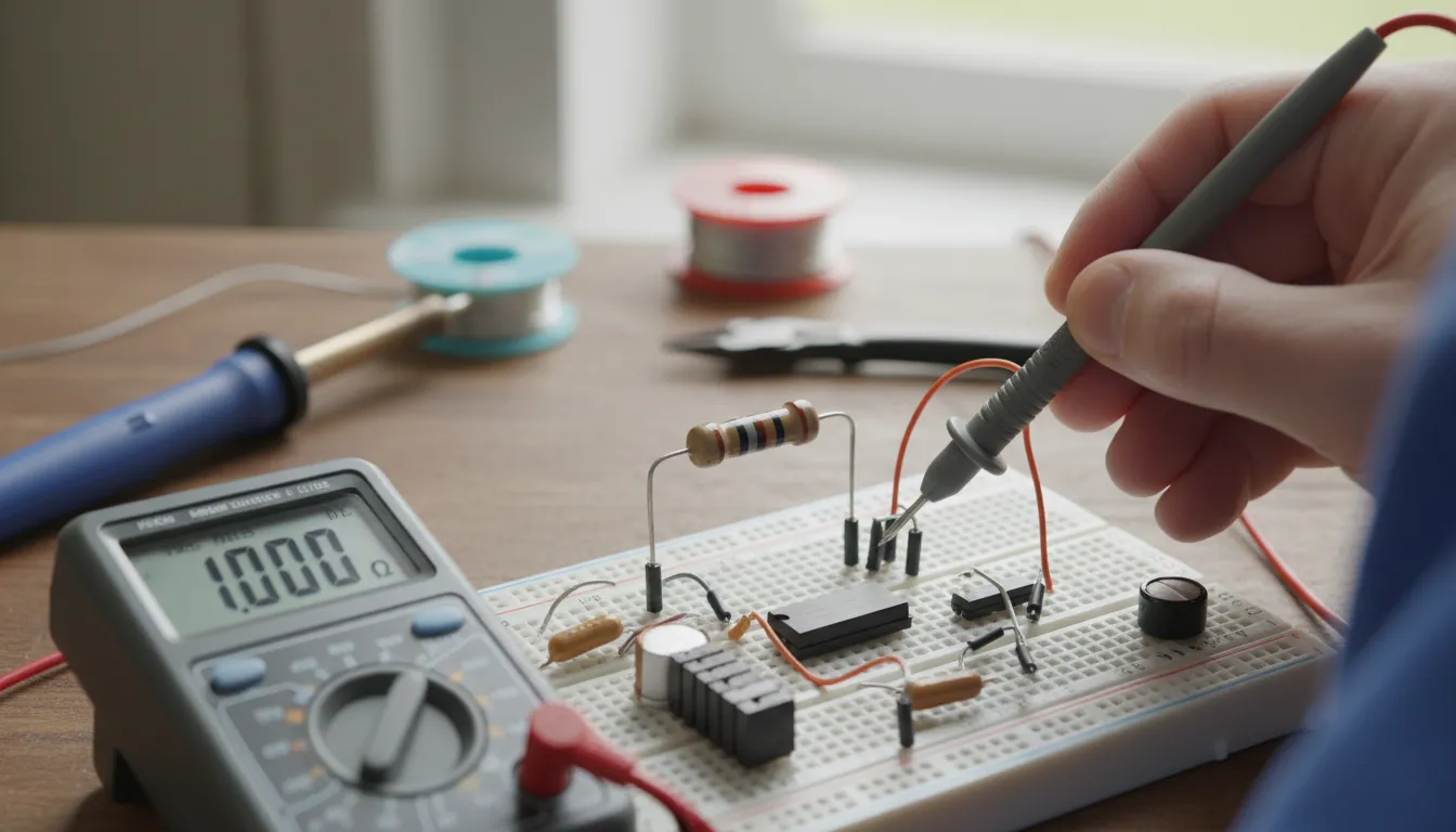 Illustration von ohm: A unit of electrical resistance in physics.
