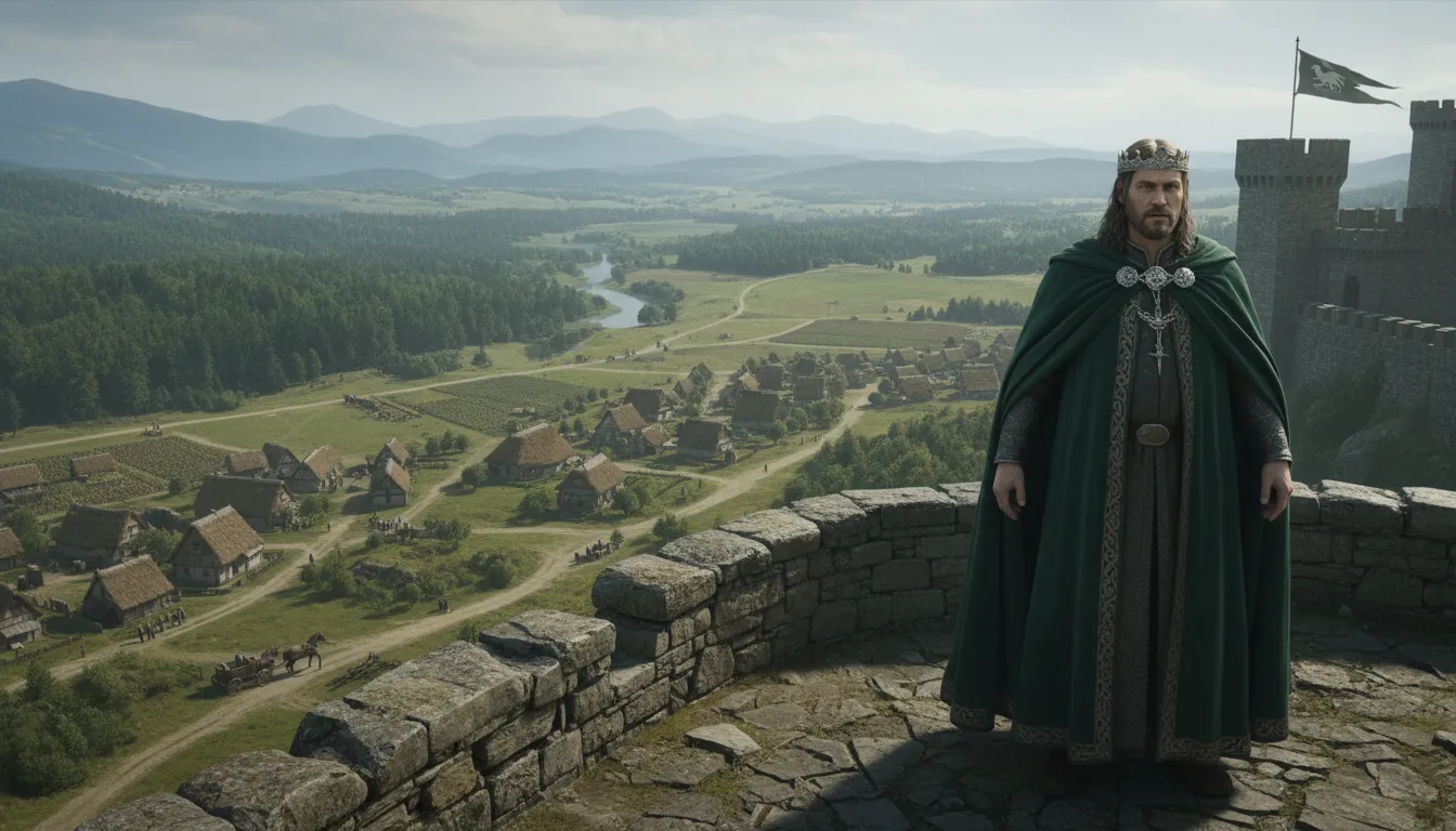 Hình minh họa cho Northumbria: An ancient kingdom in northeastern England.