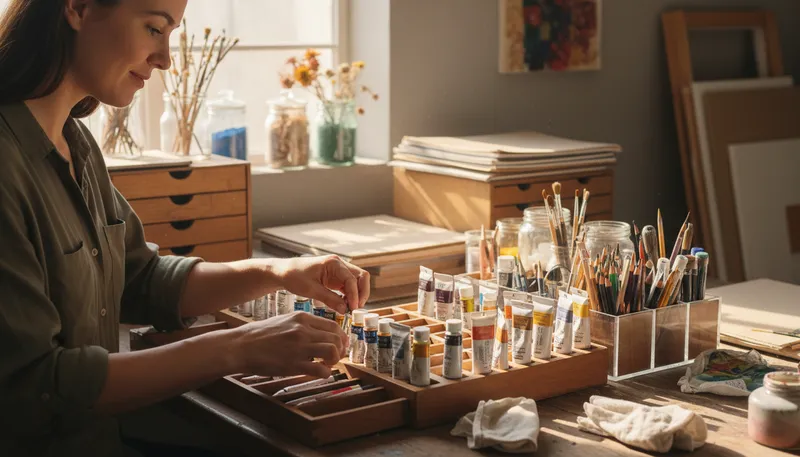Illustration of meticulous: Showing great attention to detail.
