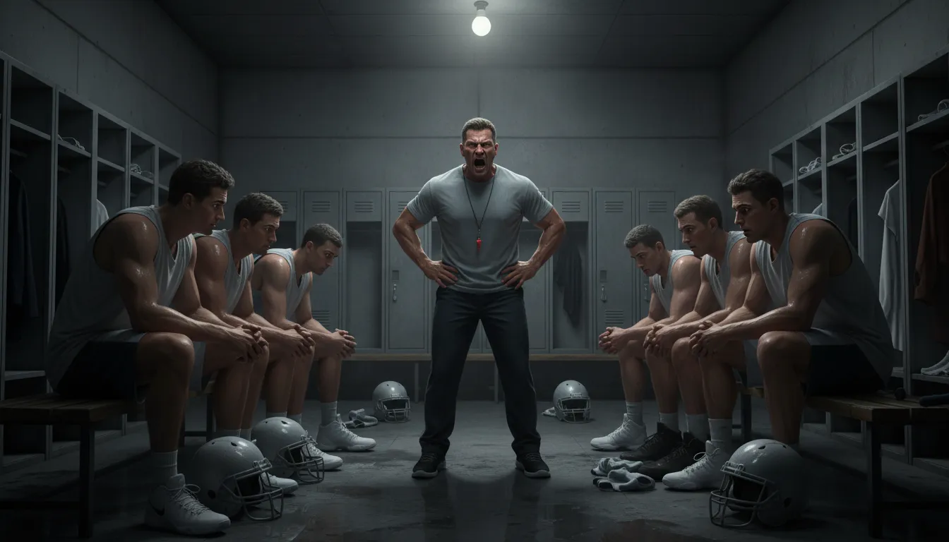 Illustrazione di rub the fear of God into: Make someone extremely frightened.