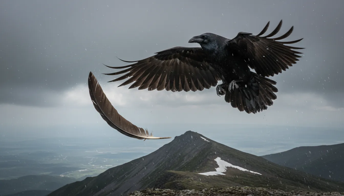 pinion 的插圖：a wing feather of a bird