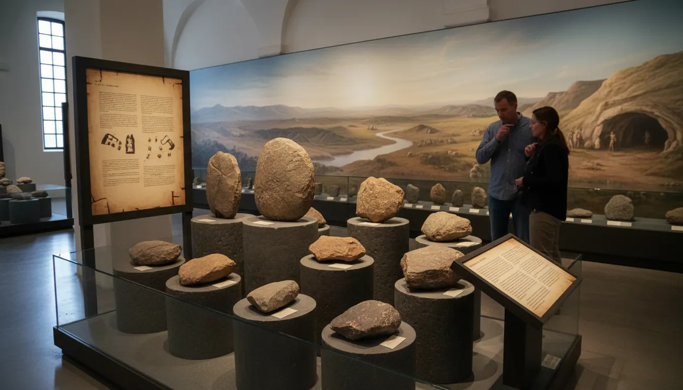 prehistory 的插图：The time before written records.