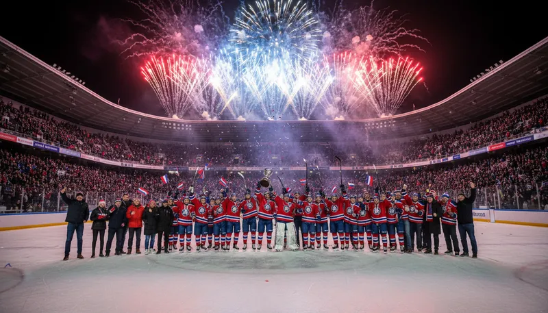 Illustration of canadiens: People from Canada, especially French-speaking ones.