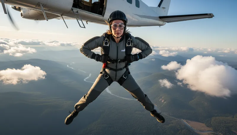 Illustration of nerves of steel: great courage in difficult situations