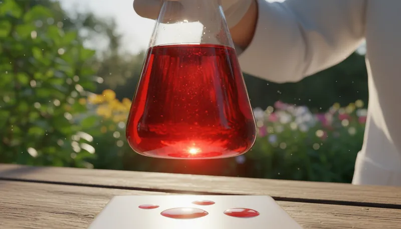 Illustration of hemoglobin: Protein in red blood cells carrying oxygen.