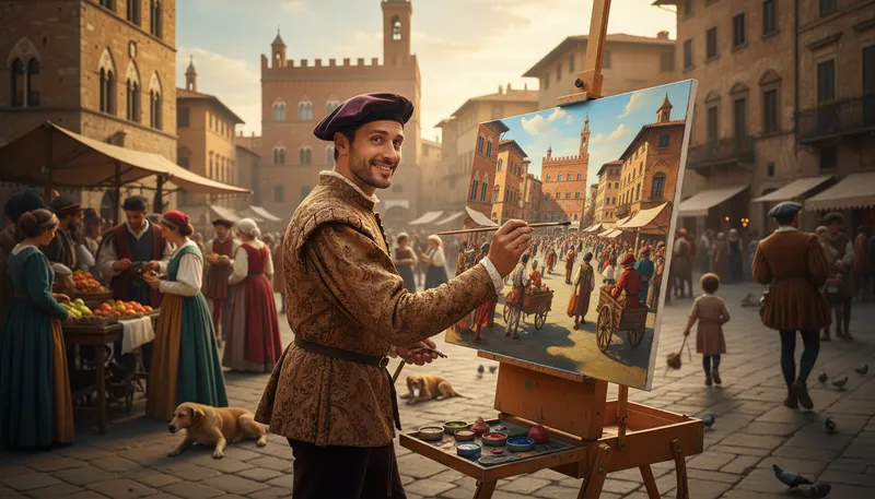 Illustration of girolamo: An Italian first name, often historical.