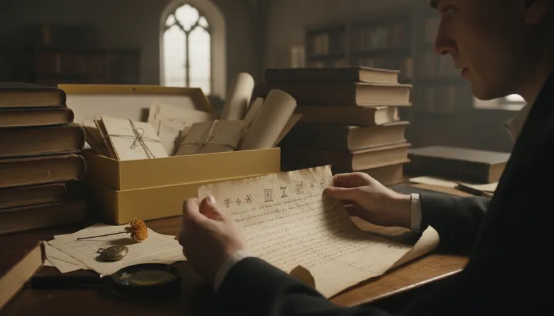 Illustration of archival: Related to preserving historical documents or materials.
