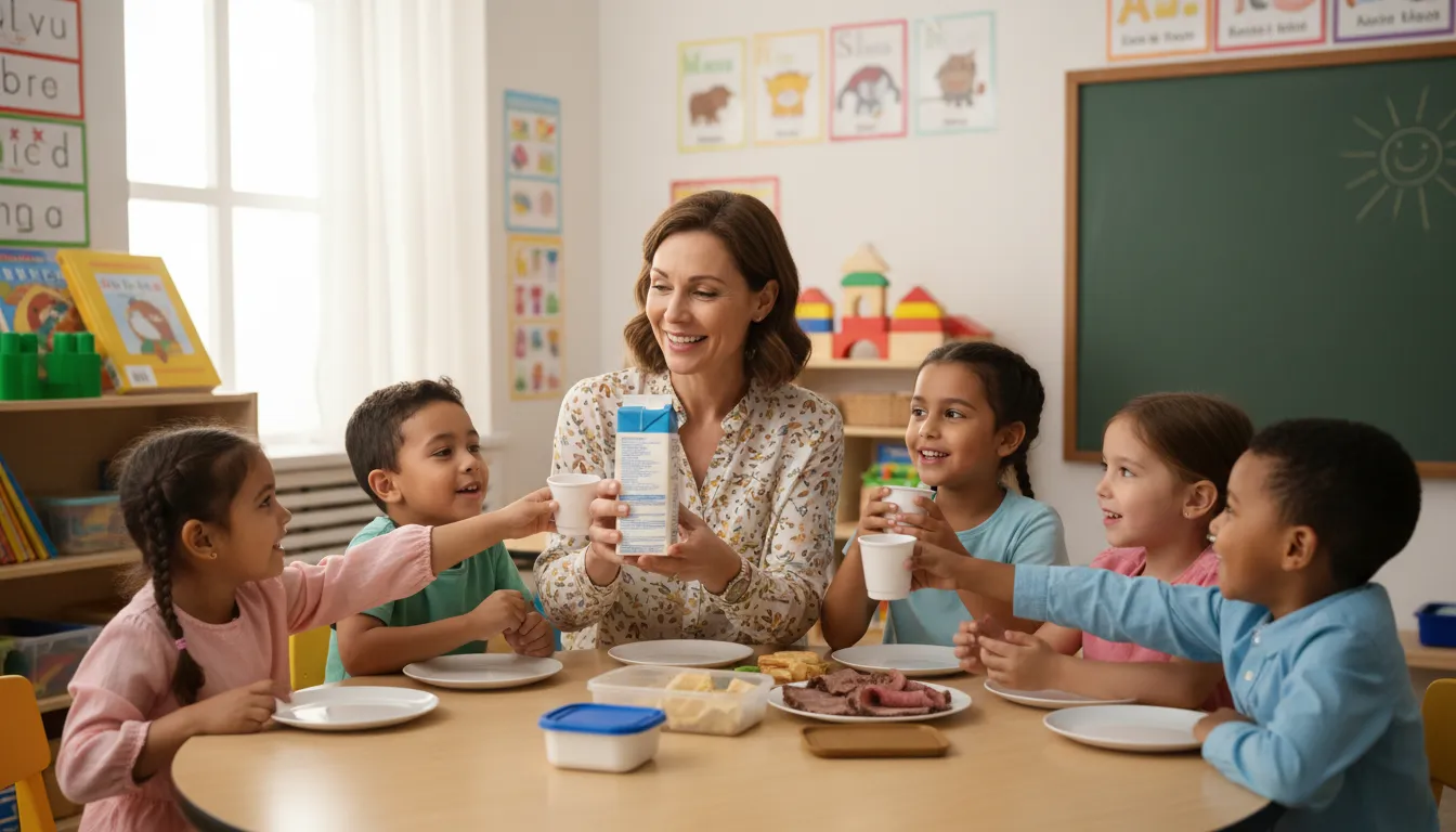 milk before meat का चित्र: basic lessons taught before complex ones