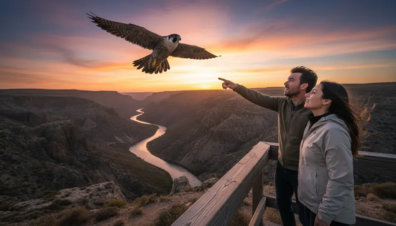 Illustration of fly by: Move quickly past something in the air.