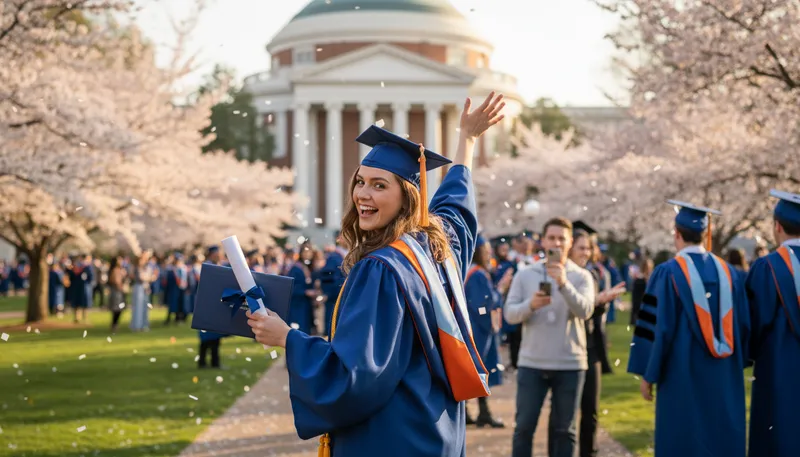 Illustration of UVA: Abbreviation for University of Virginia.