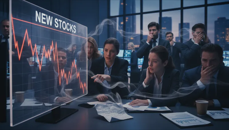 Illustration of spoil the market: To disrupt or harm market conditions.