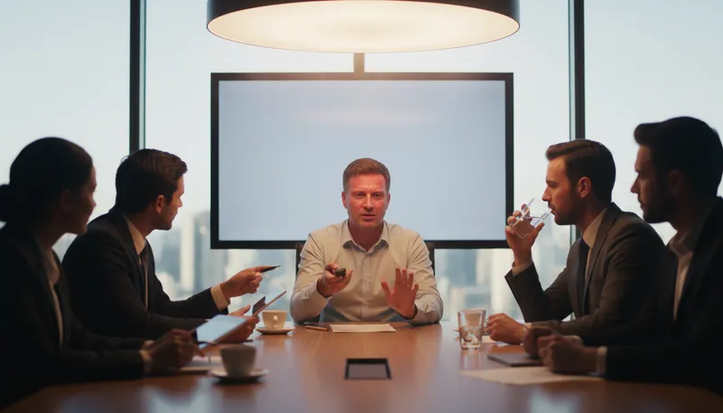 Illustration of in the hot seat: Facing pressure or criticism directly.