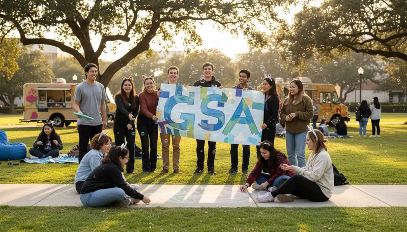 Illustration of GSA: an acronym for a specific organization or term