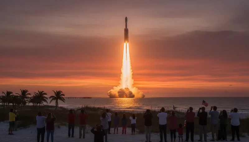 Illustration of ula: A type of launch vehicle for space missions.