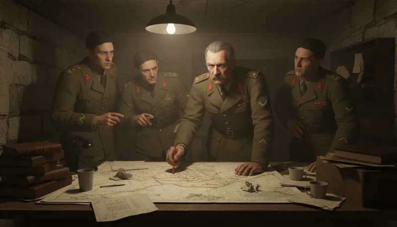 Illustration of stalin: Leader of the Soviet Union during World War II.