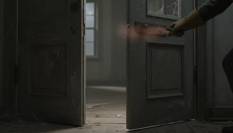 Illustration of hing: a part that allows movement in a door or gate