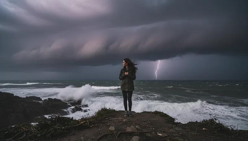 Illustration of something tells one: An intuition or feeling about a situation.