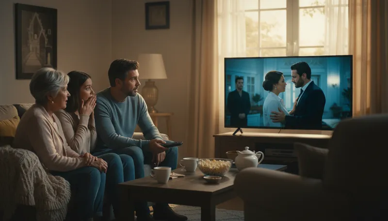 Illustration of soap: television drama