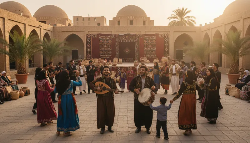 Illustration of iraqis: People from Iraq; citizens of Iraq.