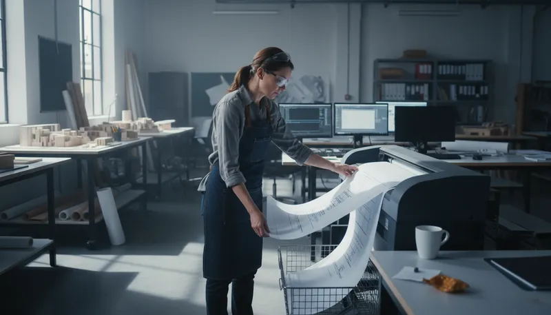Illustration of plotter: A device used to create graphs or plots.