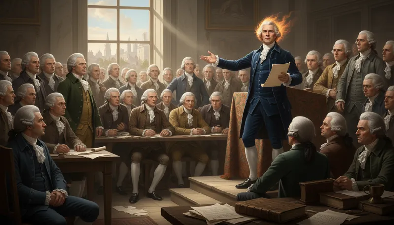 Illustration of federalist: Supporter of a strong central government.