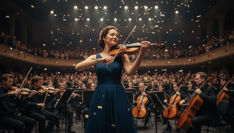 Illustration of musicianship: Skill or artistry in playing music.