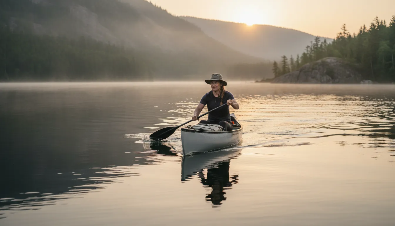 Hình minh họa cho paddle one's own canoe: Manage one's own affairs independently.