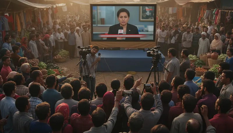Illustration of ndtv: An Indian news channel providing updates and stories.