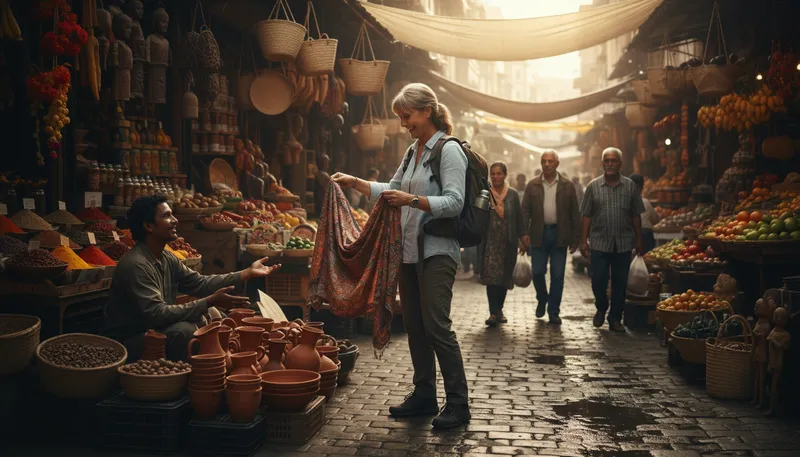 Illustration of expat: A person living outside their home country.