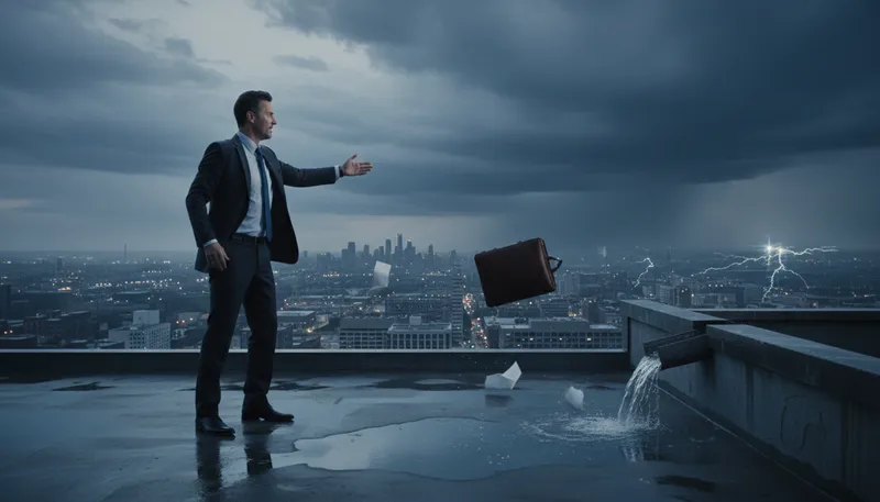 Illustration of after us the deluge: disregard for consequences after one's departure
