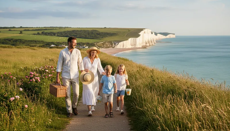 Illustration of kent: a county in southeast England